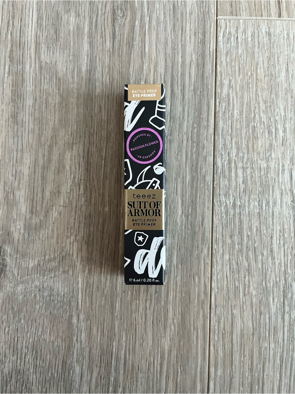 NEW Teeez Suit of Armor Battle Prep Eye Primer in the shade Blank Canvas